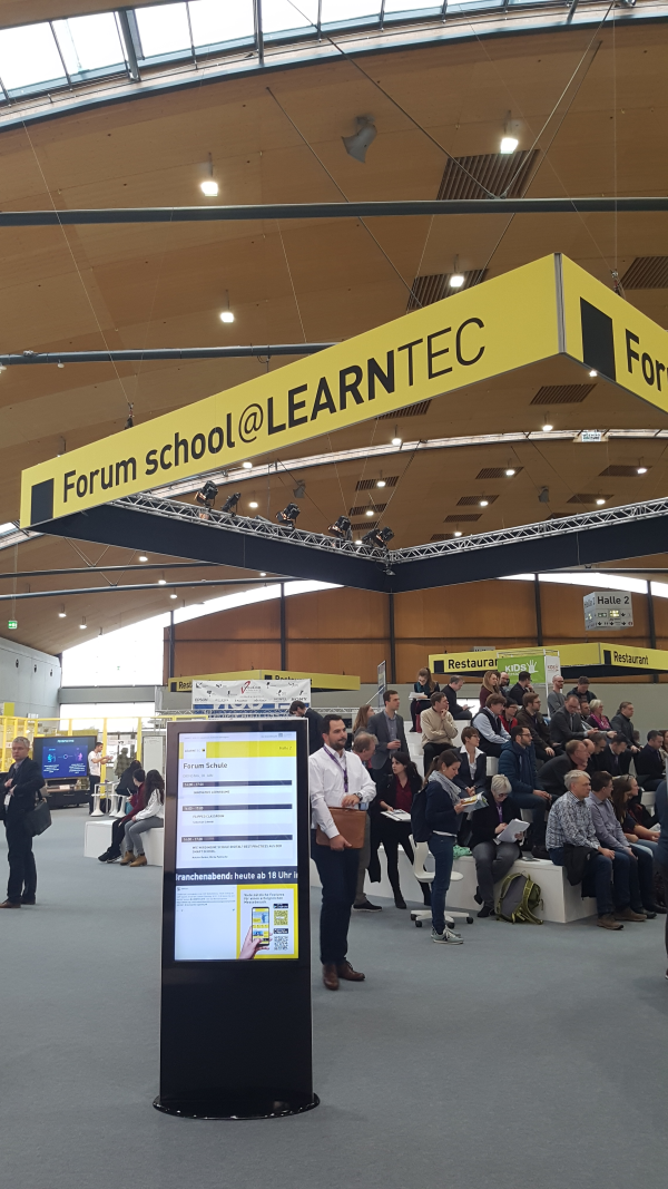 kompas im Einsatz auf der Learntec 2018